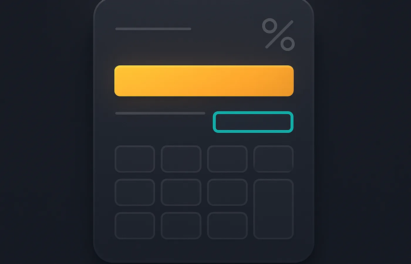 A calculator screen showing the fee before and after the referral discount